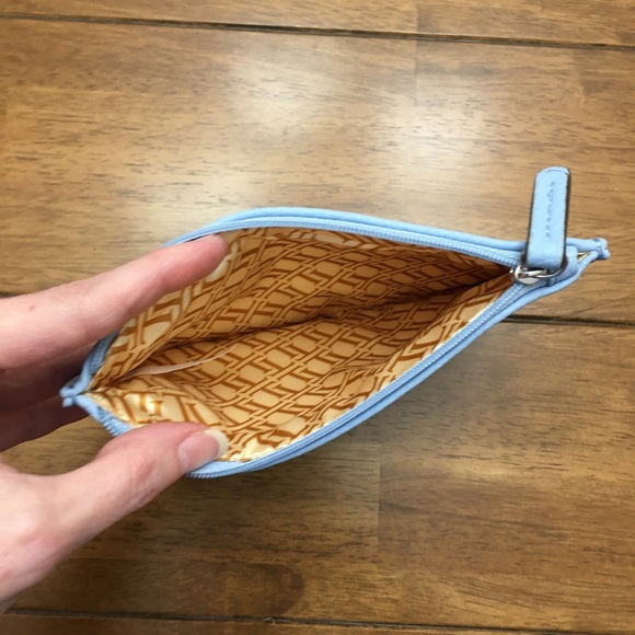 NWOT Tignanello Faux Leather Zippered Pouch - Picture 7 of 7